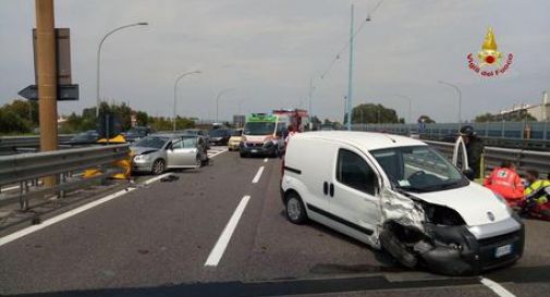 Incidente tangenziale Mestre, 5 feriti