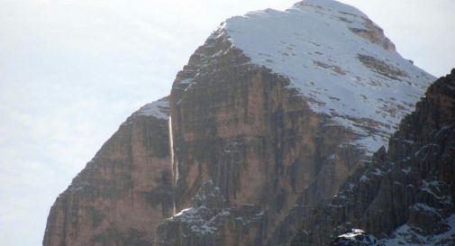 cascata in Tofana di Rozes