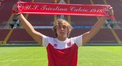 Calcio, Bonolis alla Triestina: è Davide, il figlio di Paolo