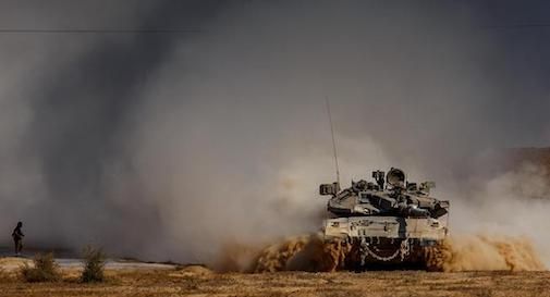 carro armato Gaza