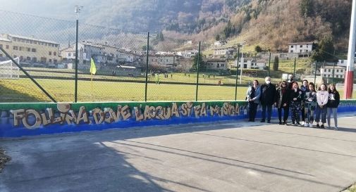 graffiti e ccr a Follina