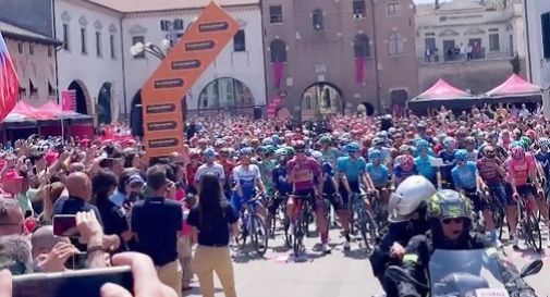 Oderzo in festa per il Giro d'Italia
