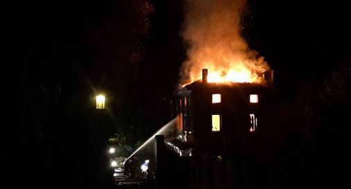 Incendio devasta una casa a Cison di Valmarino