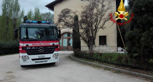 incendio centro massaggi 