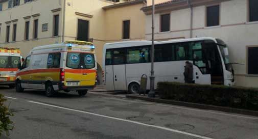 incidente scuolabus motta