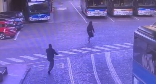 inseguimento ragazzo staziono corriere