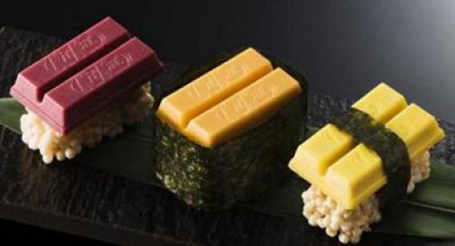 La sushi mania ha travolto tutti, anche il Kit Kat