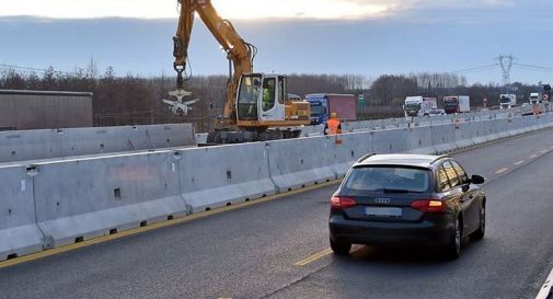 lavori in autostrada