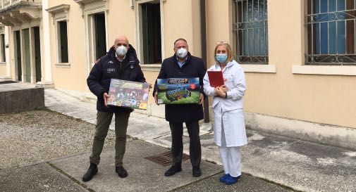 I Lions di Vittorio Veneto per i bambini della pediatria dell’ospedale di Conegliano