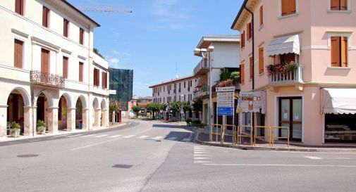 il centro di Meduna di Livenza