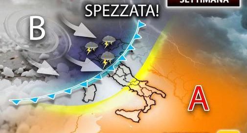 Italia divisa a metà tra grandine e sole: cosa ci aspetta la prossima settimana