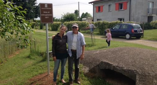 Grande Guerra, a Vedelago riscoperto un nido di mitragliatrici