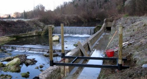 Musonello, in corso riparazione della “presa”