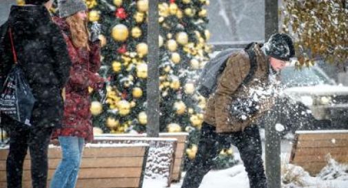 Sarà un Natale con la neve