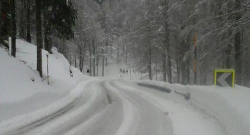 Maltempo, stato di attenzione per nevicate e gelate in Veneto