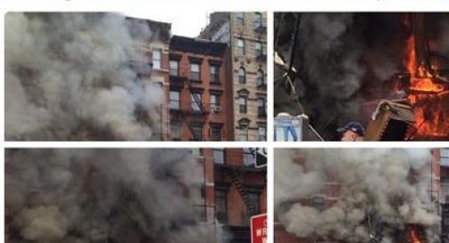 Fiamme a Manhattan, crolla un palazzo: almeno 30 feriti. Cento pompieri al lavoro