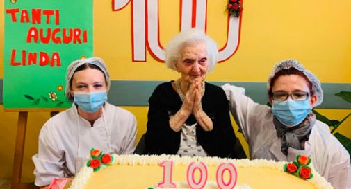 Tanti auguri a Linda, la nonna d'acciaio compie 100 anni