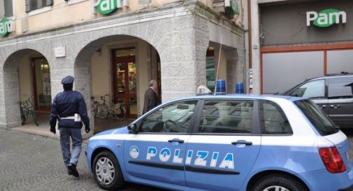 Treviso polizia al Pam