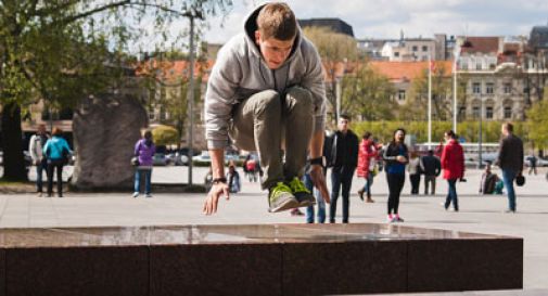 Il parkour sbarca a Villorba