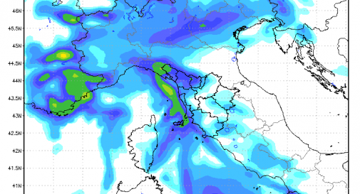 Peggioramento in arrivo con un po' di neve e successivo aumento termico