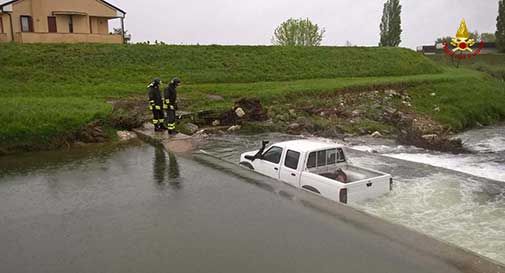 Un pick up nel Montegan