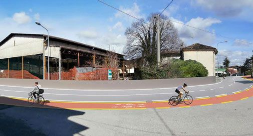 Pista ciclabile di via Bibano di sotto, aggiudicati i lavori