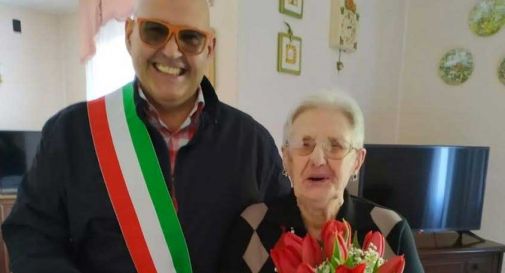 Nella compie 102 anni: gli auguri del sindaco