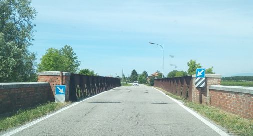 Il ponte che collega Meduna di Livenza alla frazione Mure