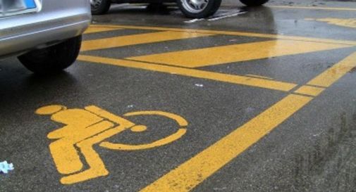 parcheggio disabili 