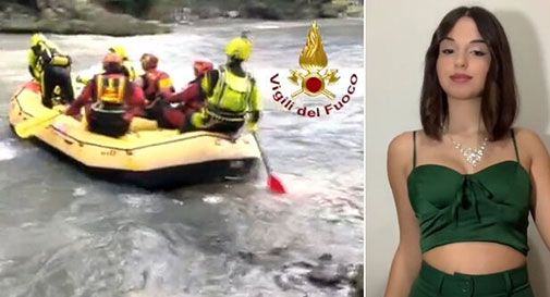 Trovato il corpo della 19nne caduta nel fiume mentre faceva rafting
