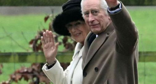 Re Carlo e sua moglie Camilla