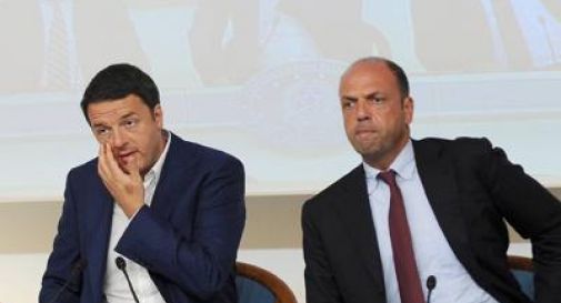 Legge elettorale, alta tensione Renzi-Alfano