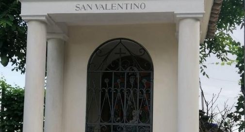 restauro capitello San Valentino