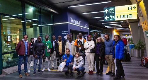 Arrivato in Italia il primo gruppo dei rifugiati vincitori di borse di studio dei corridoi universitari