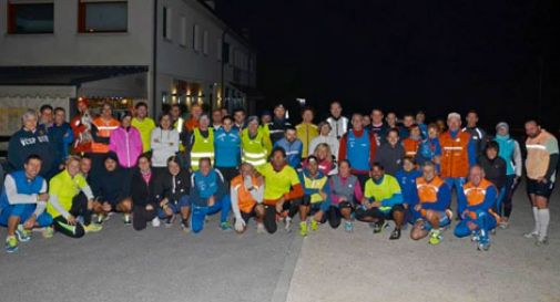 Mandria di runners invade la Vallata. All'alba