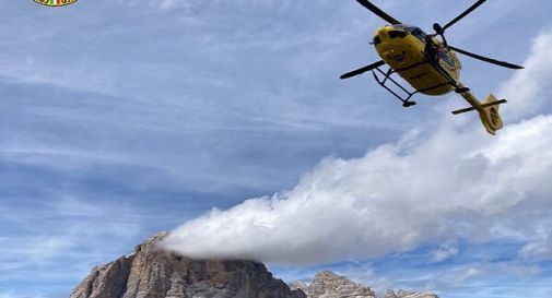 Incidente mortale sulle Dolomiti