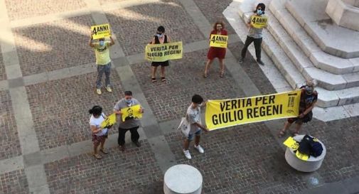 sit-in per giulio Regeni