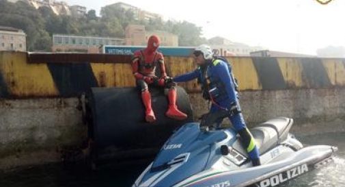 'Arrestato' Spiderman