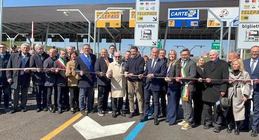 Inaugurazione innesto Pedemontana -A27