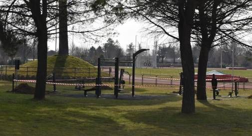 Vittorio Veneto, una nuova palestra all'aperto vicino alla pista di atletica