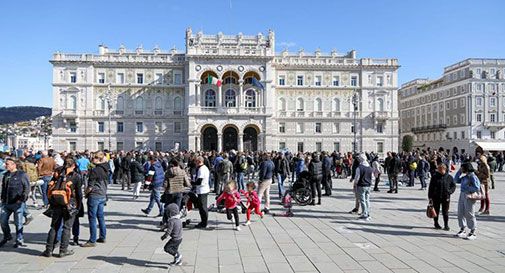 Le manifestazioni a Trieste hanno fatto aumentare i contagi. 