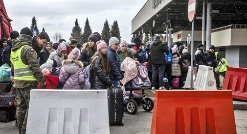 Ucraina: quasi 72mila profughi in Italia, 1.100 in più di ieri