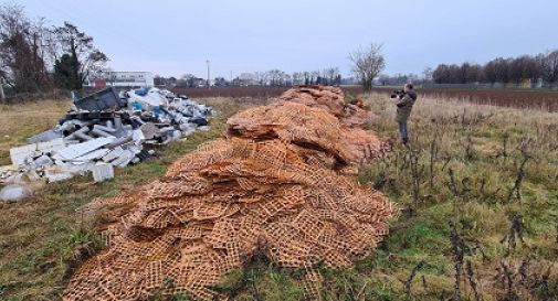 Paese, scoperti altri sei carichi di rifiuti industriali abbandonati