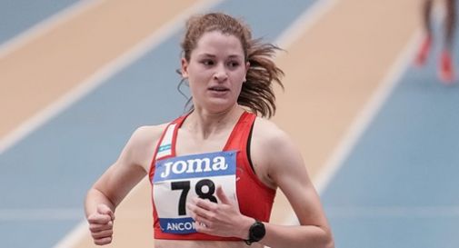 Lorenza De Noni campionessa italiana junior nei 1500 indoor; d’argento negli 800 ad Ancona