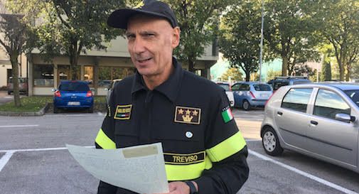 comandante provinciale dei vigili del fuoco di Treviso, Giuseppe Costa