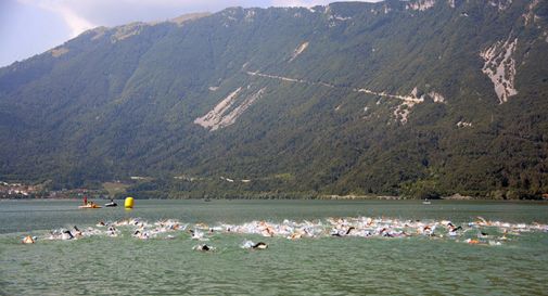 un'immagine della frazione di nuoto