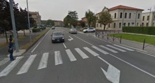 il passaggio pedonale in via Postumia centro a Gorgo al Monticano