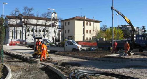 Parcheggio via Lourdes: cantiere riaperto