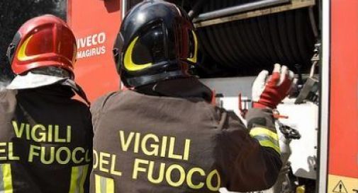 Incendio in cava, a fuoco gruppo elettrogeno del depuratore