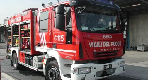 A fuoco la canna fumaria, intervengono i vigili del fuoco